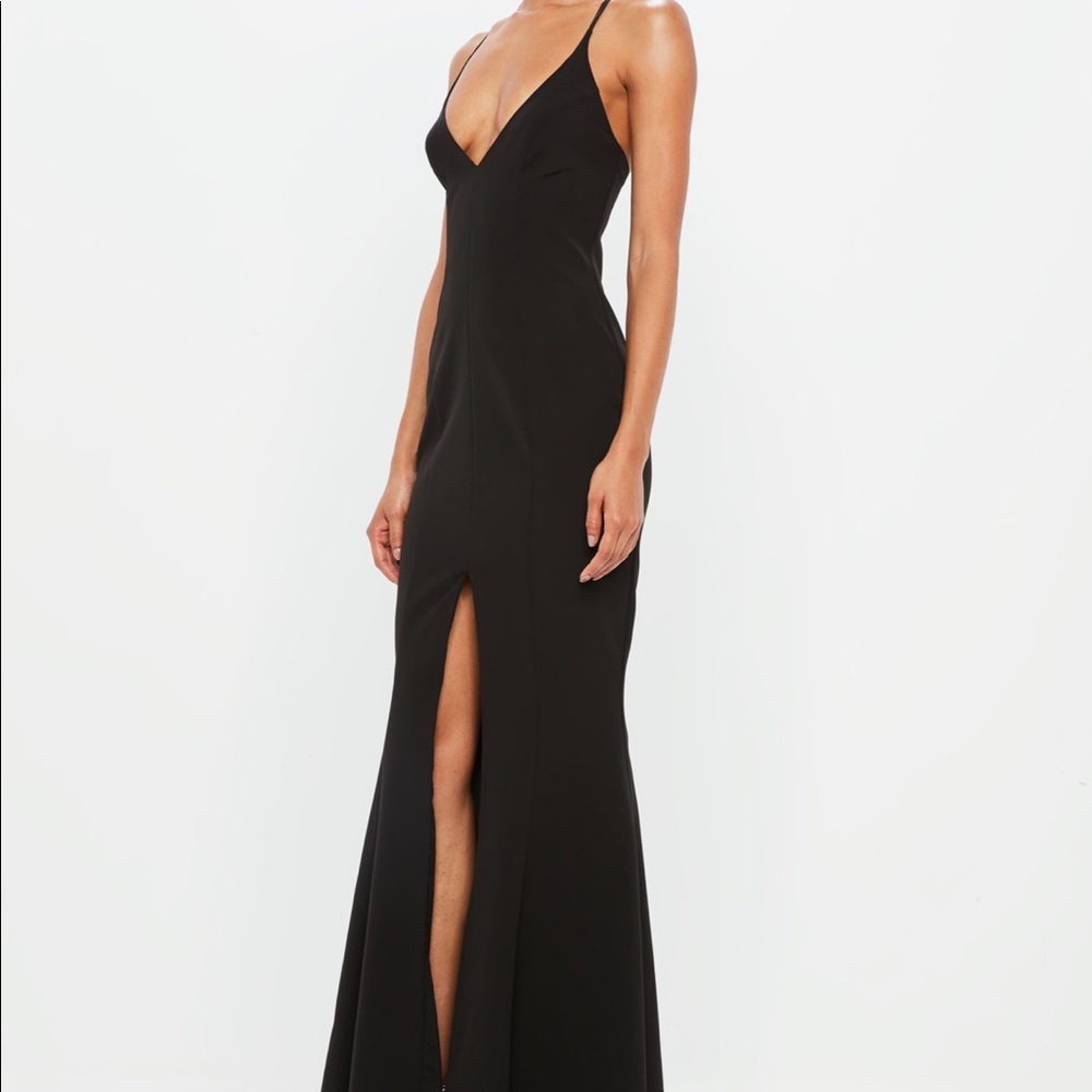 Black formal dress